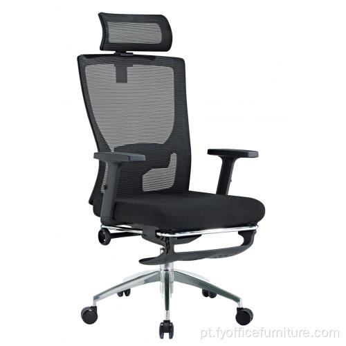 Cadeira de malha ergonômica inteira para venda Cadeira de escritório ajustável com braço traseiro